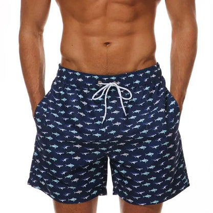 Sommerliche, schnell trocknende Strand-Boardshorts für Herren