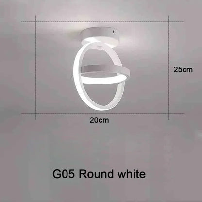 Bande lumineuse LED minimaliste moderne pour salon 