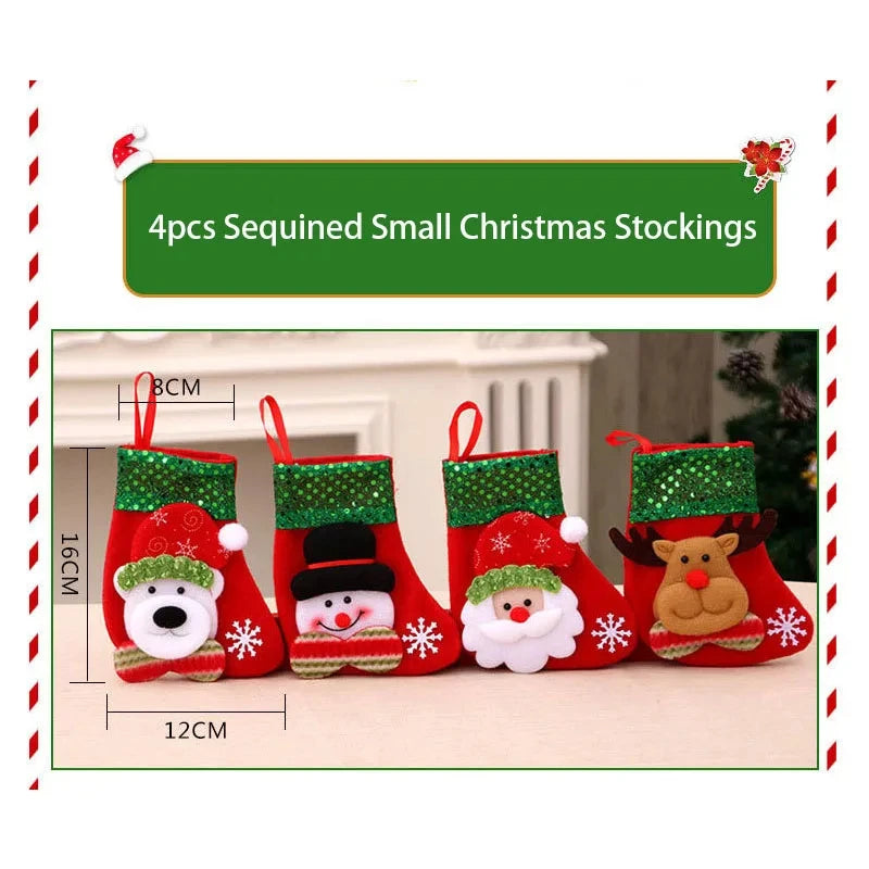 santa christmas stockings
