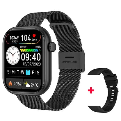 Unisex Bluetooth Fitness Smart Watch with Wireless Charging