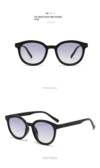 Lunettes de soleil rétro dégradées aux rayons UV