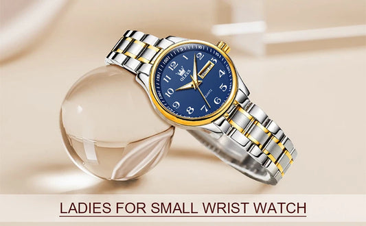 Women's Waterproof Stainless Steel Quartz Wristwatches