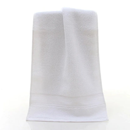 1 serviette de toilette en coton doux et absorbant 