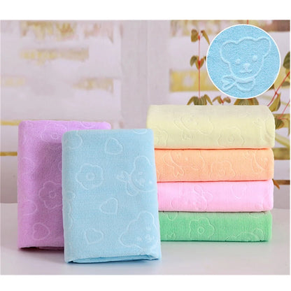 Microfiber High Absorbent Baby Bath Towel