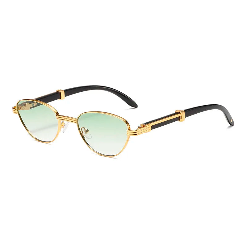 Lunettes de soleil rétro dégradées aux rayons UV