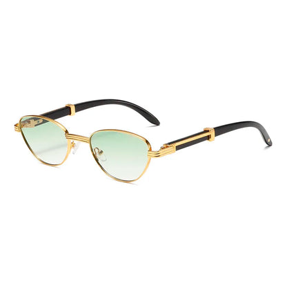 Lunettes de soleil rétro dégradées aux rayons UV