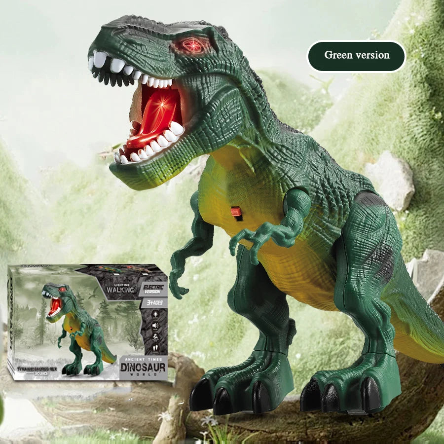 Grand dinosaure robotisé électrique qui marche