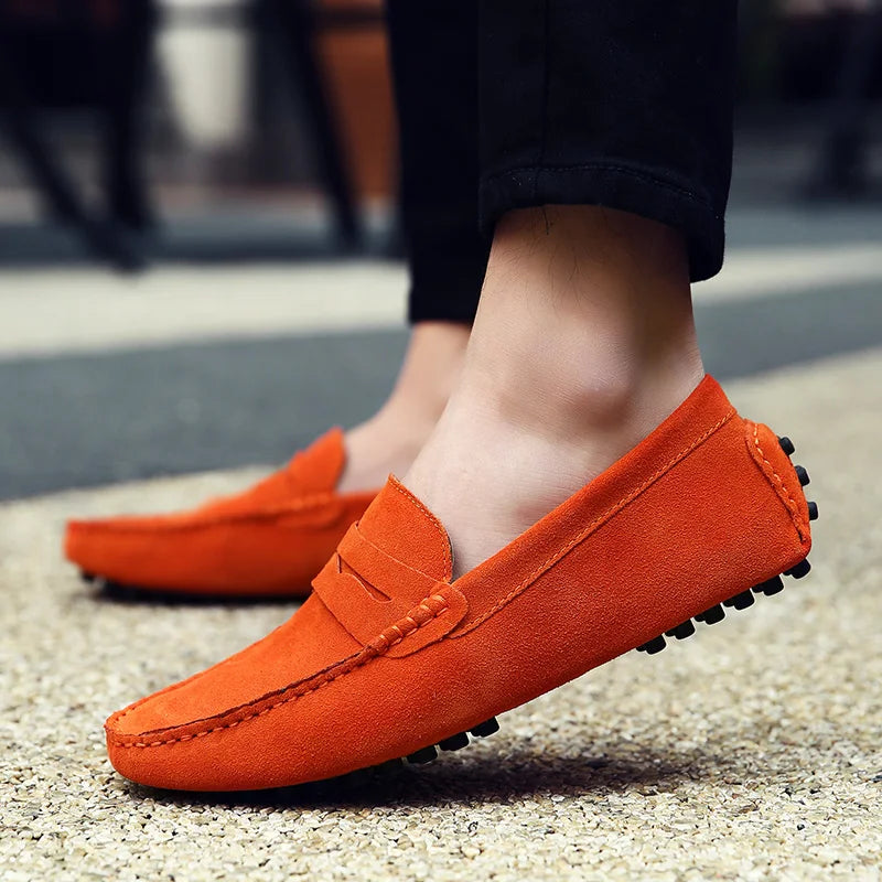 Herren-Loafer aus Leder für Frühling und Sommer