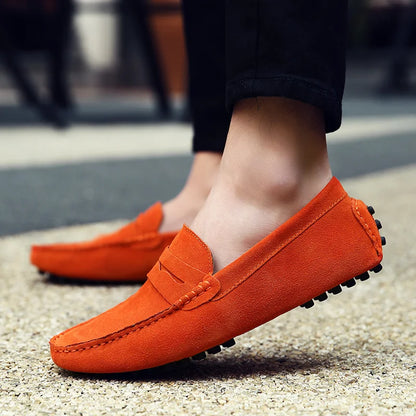 Herren-Loafer aus Leder für Frühling und Sommer