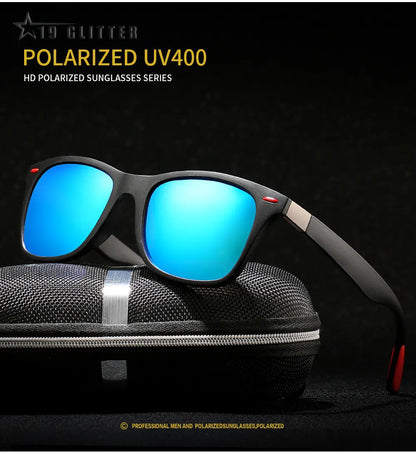 Lunettes de soleil de conduite polarisées pour hommes UV400