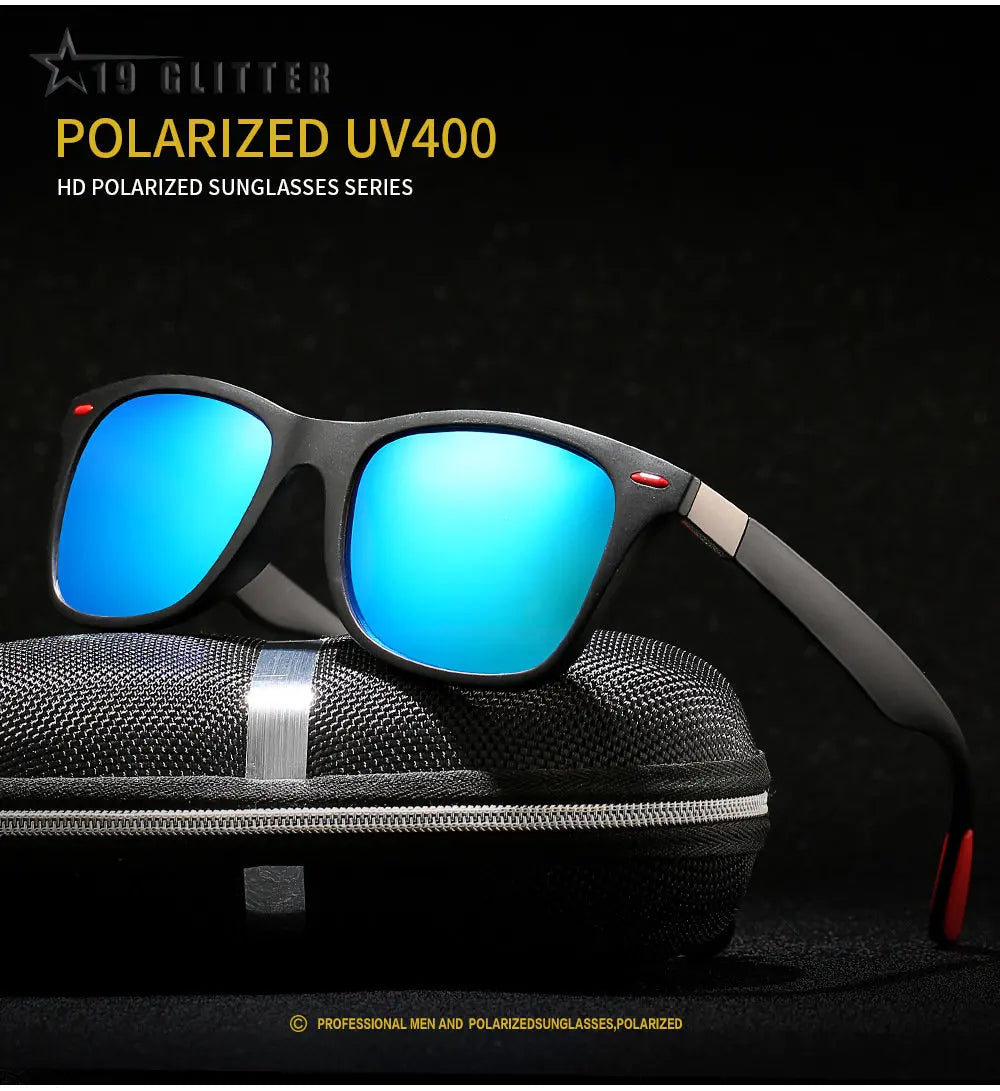 Lunettes de soleil de conduite polarisées pour hommes UV400