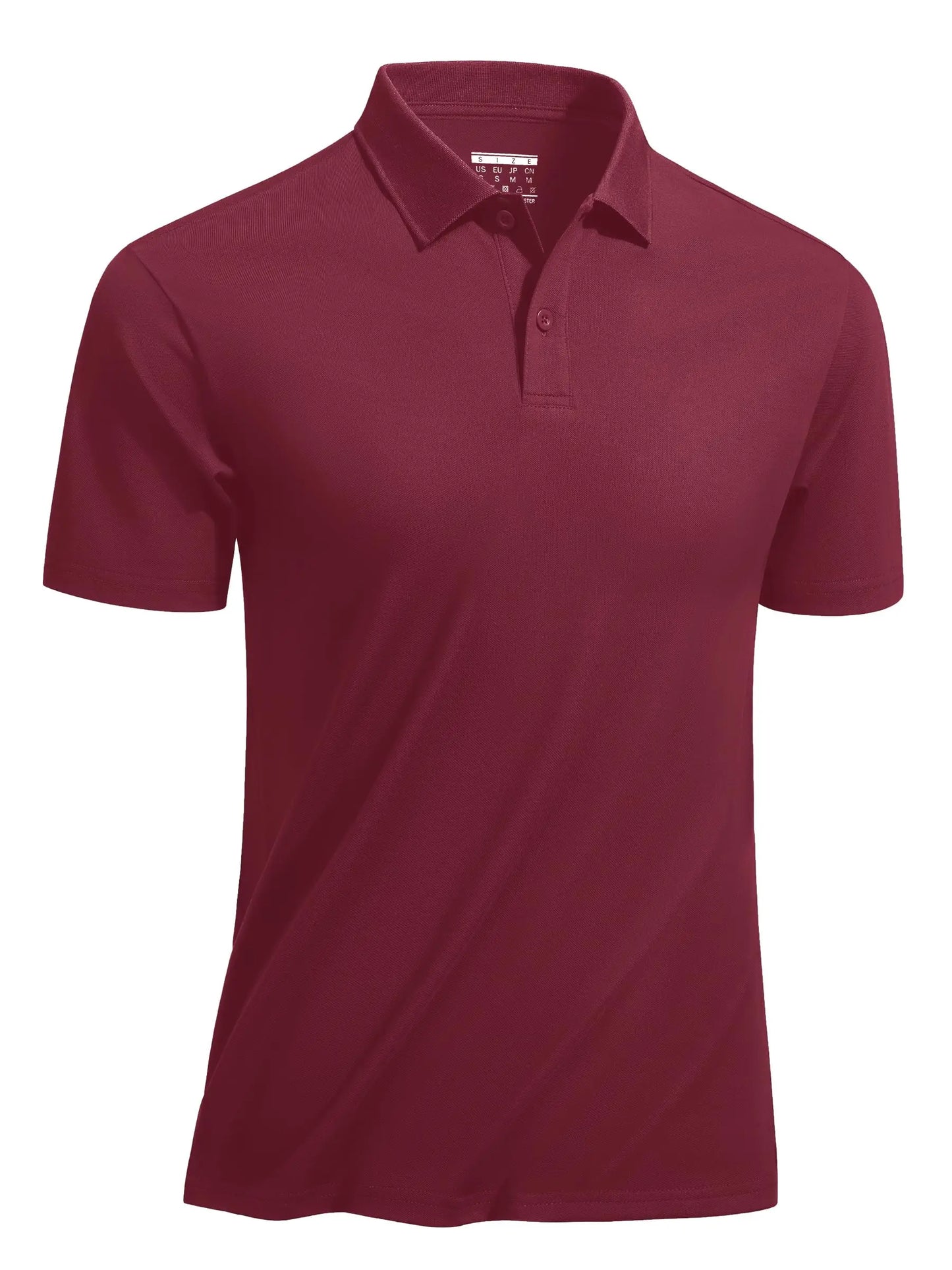 Schnell trocknende Golf-Poloshirts aus Baumwollmischung