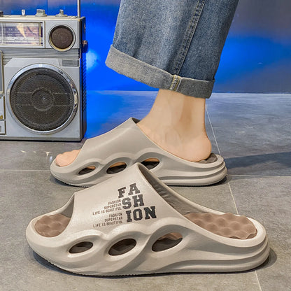 Tongs d'extérieur souples et antidérapantes pour hommes