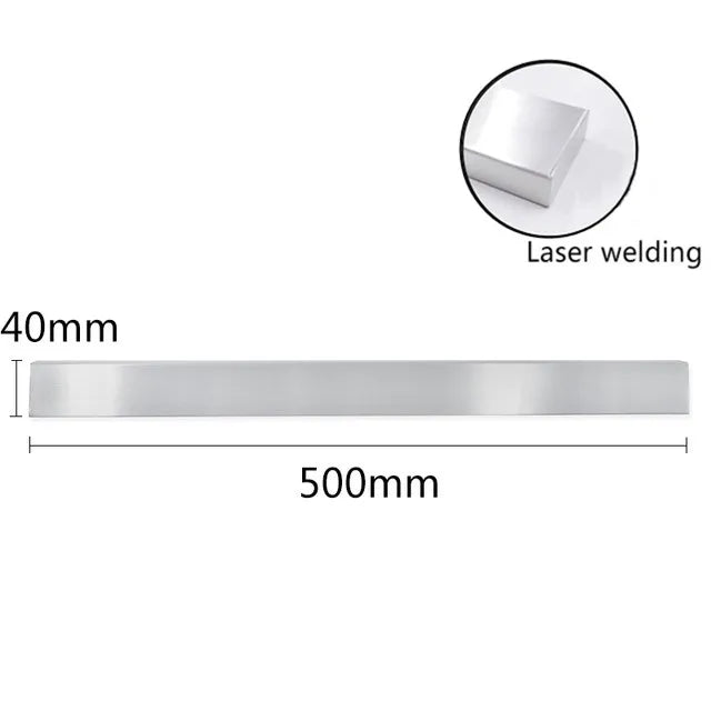 Wall-Mounted Stainless Steel Knife Holder Organizer Rack