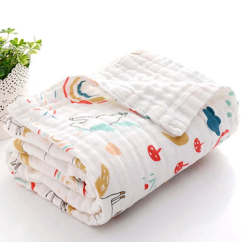 Serviette de bain en coton pour bébé nouveau-né