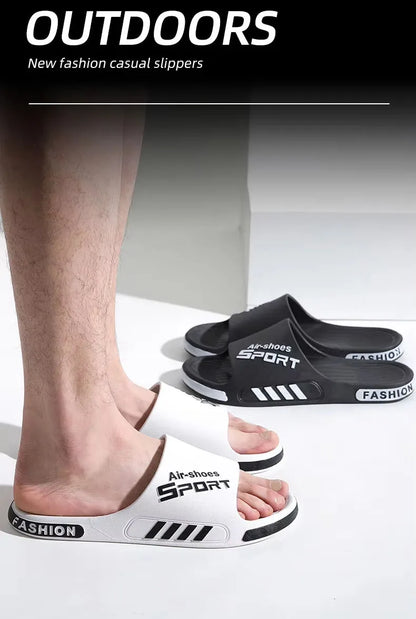 Men's Thick Sole Non-slip Beach Flip Flops Slippers