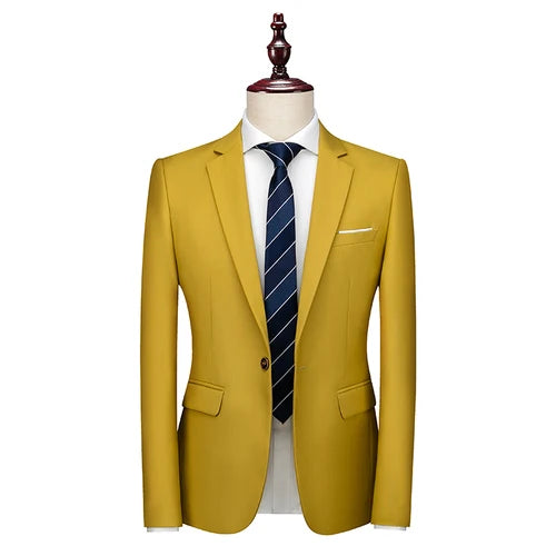 men's slim blazer