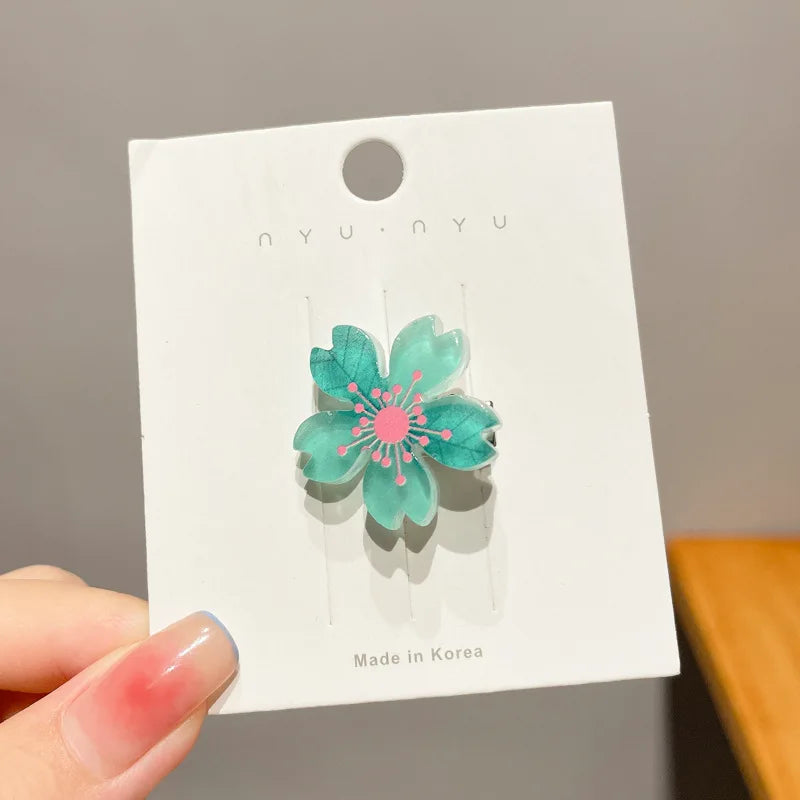 Cartoon Bear Princess Hair Clips