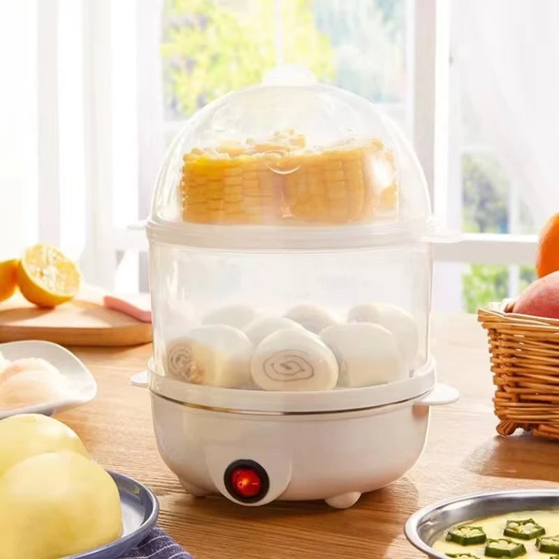 Multifunctional Electric Double Layer Hard Boiled Egg Cookers