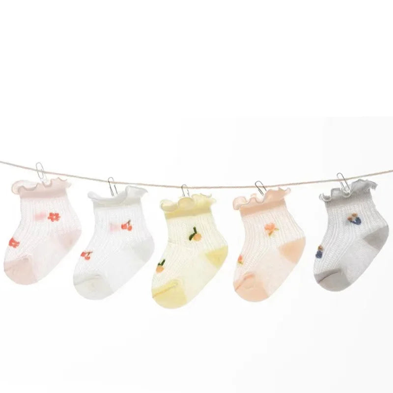 Summer Thin Newborn Baby Socks