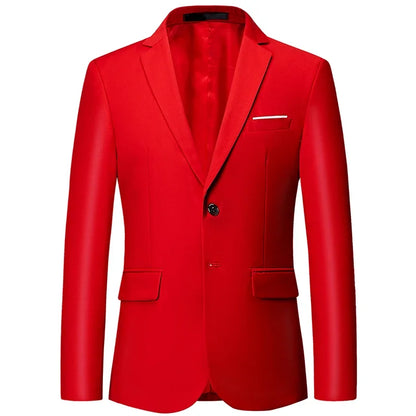 Blazer classique pour marié, mariage/affaires, S-6XL