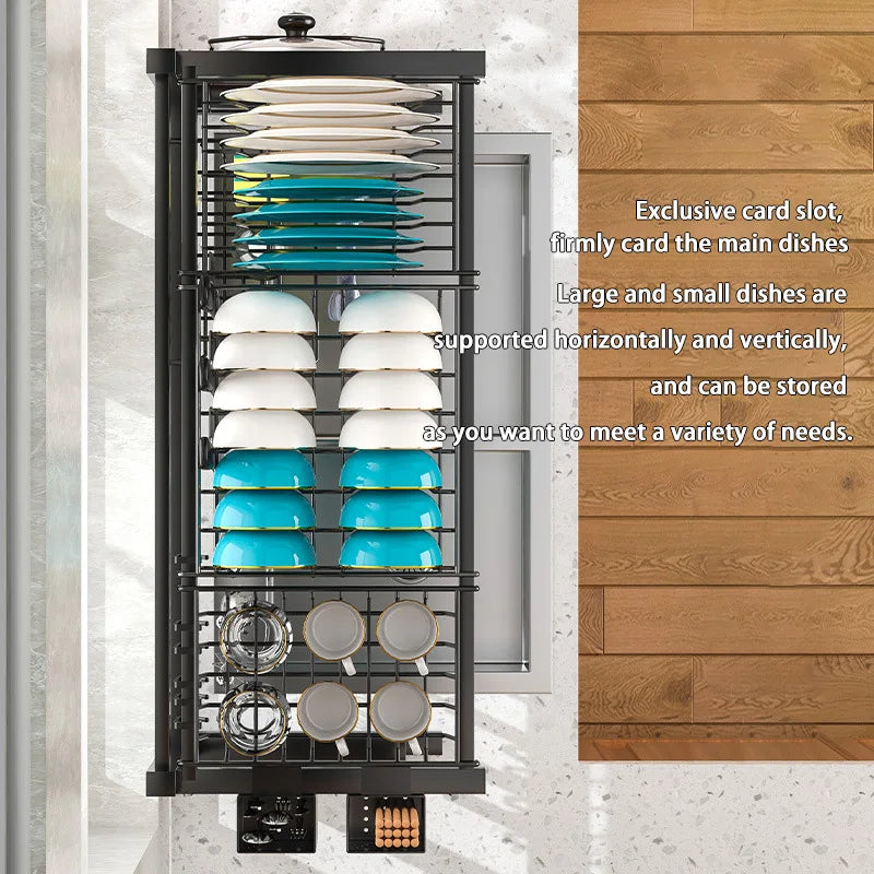 Adjustable Stainless Steel Over-Sink Dish Rack