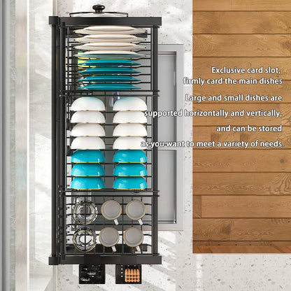 Adjustable Stainless Steel Over-Sink Dish Rack