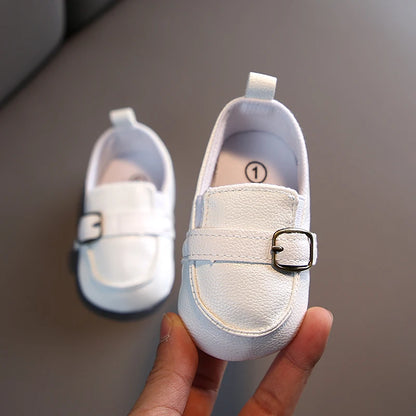 Mehrfarbige Baby-Sneaker aus PU-Leder mit weicher Sohle