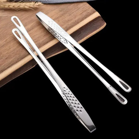 Long Handle Stainless Steel BBQ Tongs