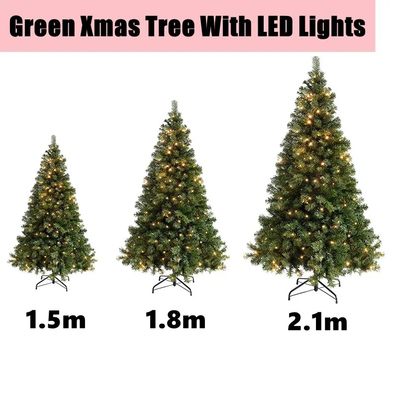 Large Green Artificial Christmas Tree