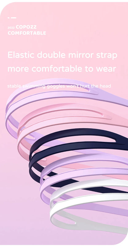 Lunettes de natation étanches et antibuée pour enfants