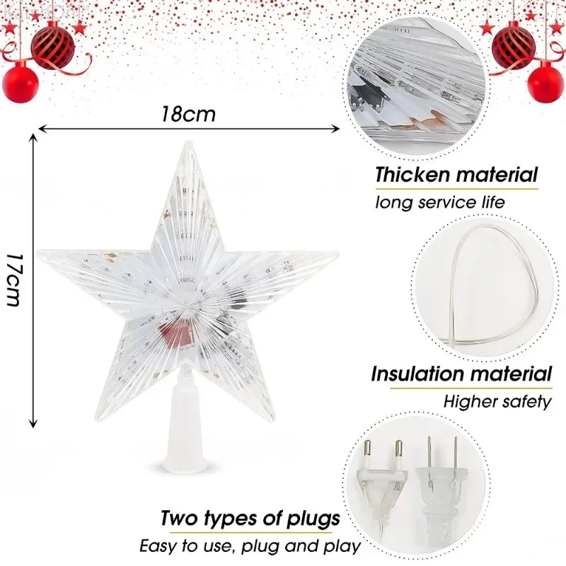 christmas star topper
