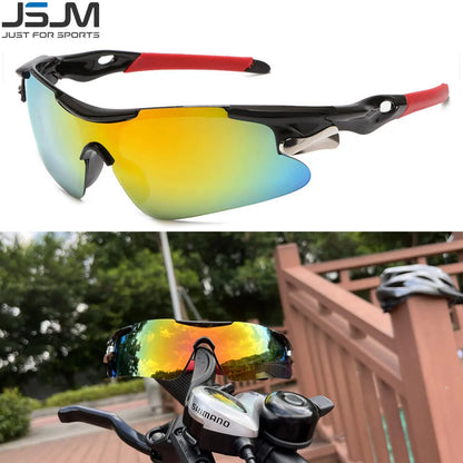 Lunettes de soleil de cyclisme en polycarbonate pour hommes