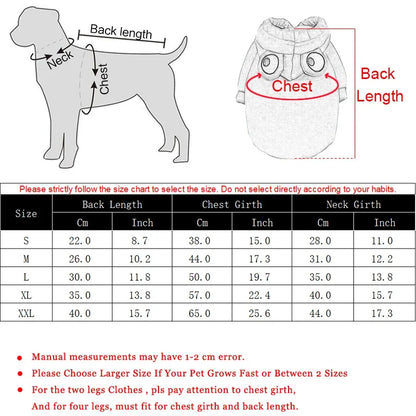 Sweat à capuche en polaire imprimé mignon pour animaux de compagnie 