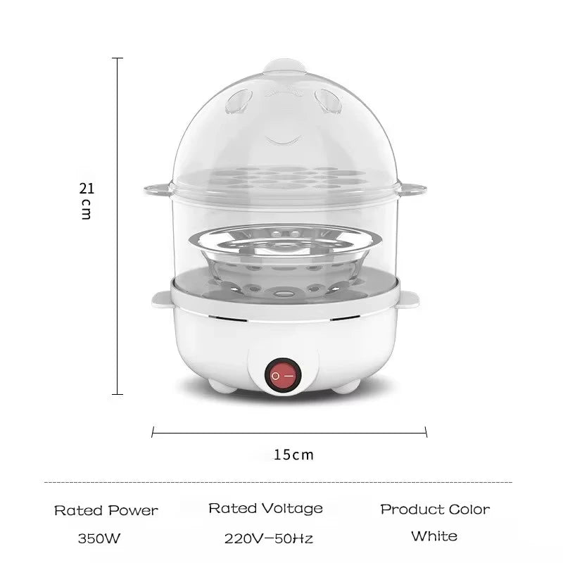 Multifunctional Electric Double Layer Hard Boiled Egg Cookers