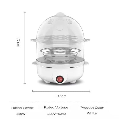 Multifunctional Electric Double Layer Hard Boiled Egg Cookers
