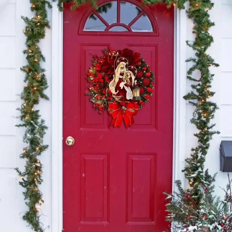 christmas wreaths for windows
