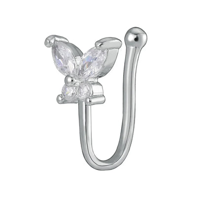 Schicke Nasenmanschetten mit Zirkonia