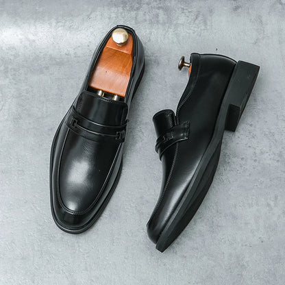 Mocassins en cuir de haute qualité pour les affaires