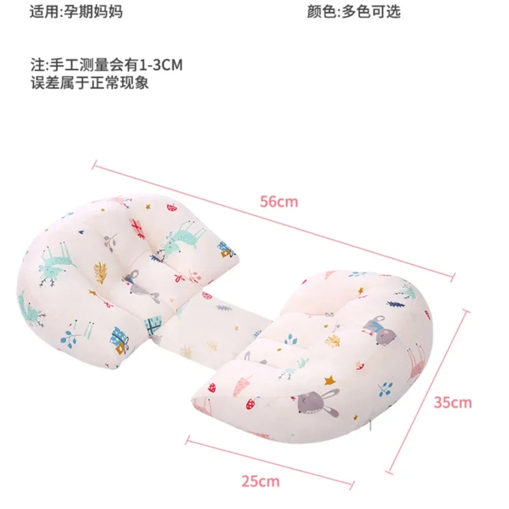 Coussin de maternité en coton pour femme
