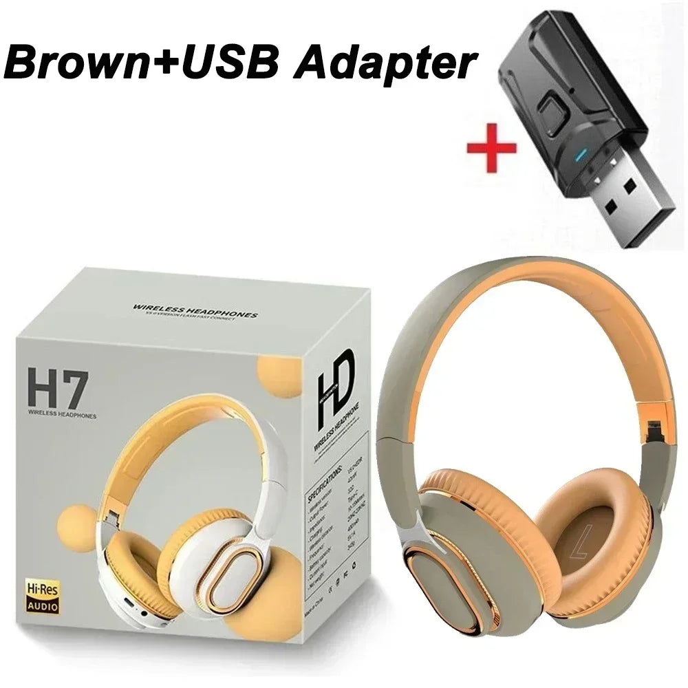 H7 Wireless Noise Cancelling Headset with Mic