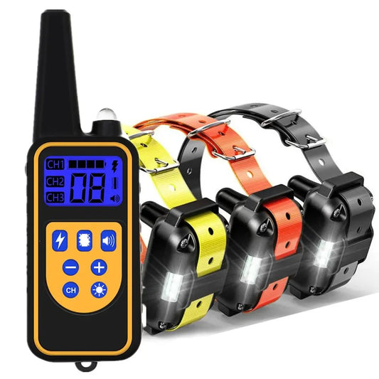 Waterproof Rechargeable Anti-Bark Dog Training Collar