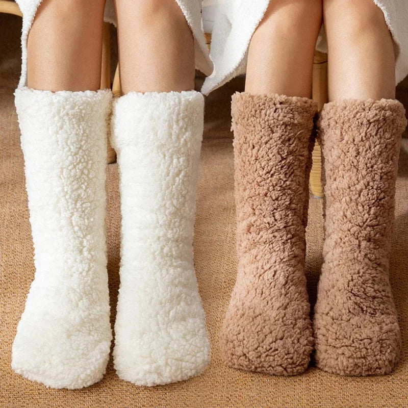 Women's Thickened Thermal Cashmere Floor Socks