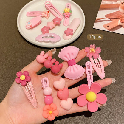 Adorable Cartoon Hair Clips for Girls