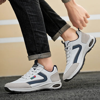 Men's Leather Sneakers for Running & Jogging