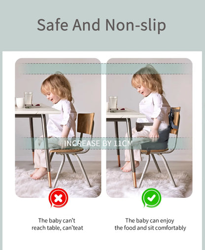 Baby Booster Washable Straps Safety Buckle Seat