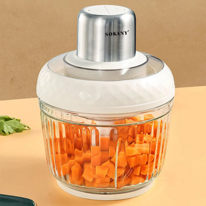 Electric Household Kitchen Garlic Cutter Blender