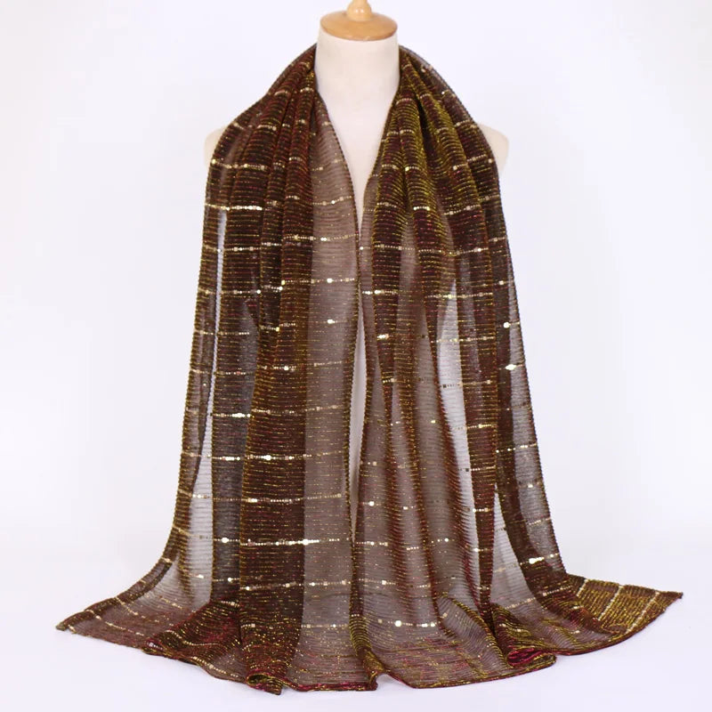 Silk Corduroy Women's Scarf & Shawl