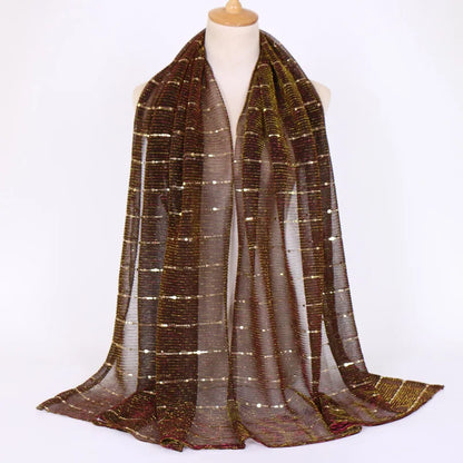 Silk Corduroy Women's Scarf & Shawl