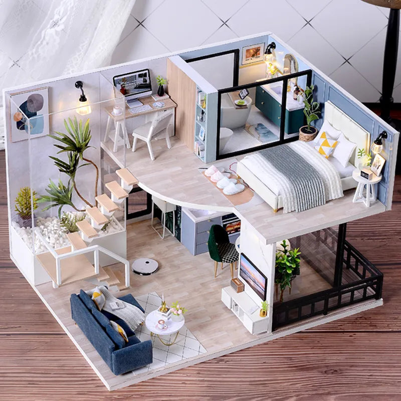 Wooden Doll House